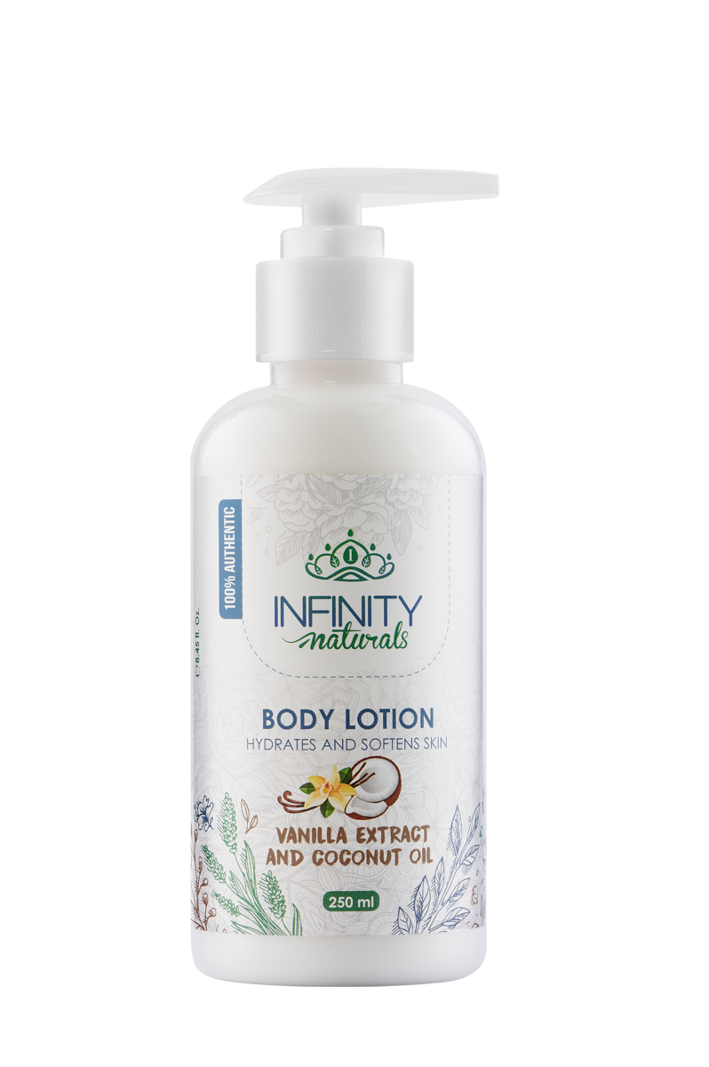 Infinity Body Lotion Vanilla Extract & Coconut oil 200ml