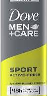 Dove Men + Care Sport Active + Fresh Antiperspirant Spray - 250ml