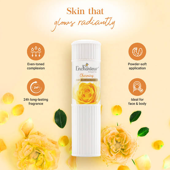 Enchanteur Charming Perfumed Talc Body Powder 125 gm