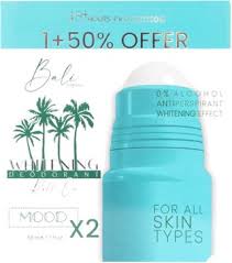 MOOD Bali Whitening Deodorant Roll On Offer 1+50% 50 ML
