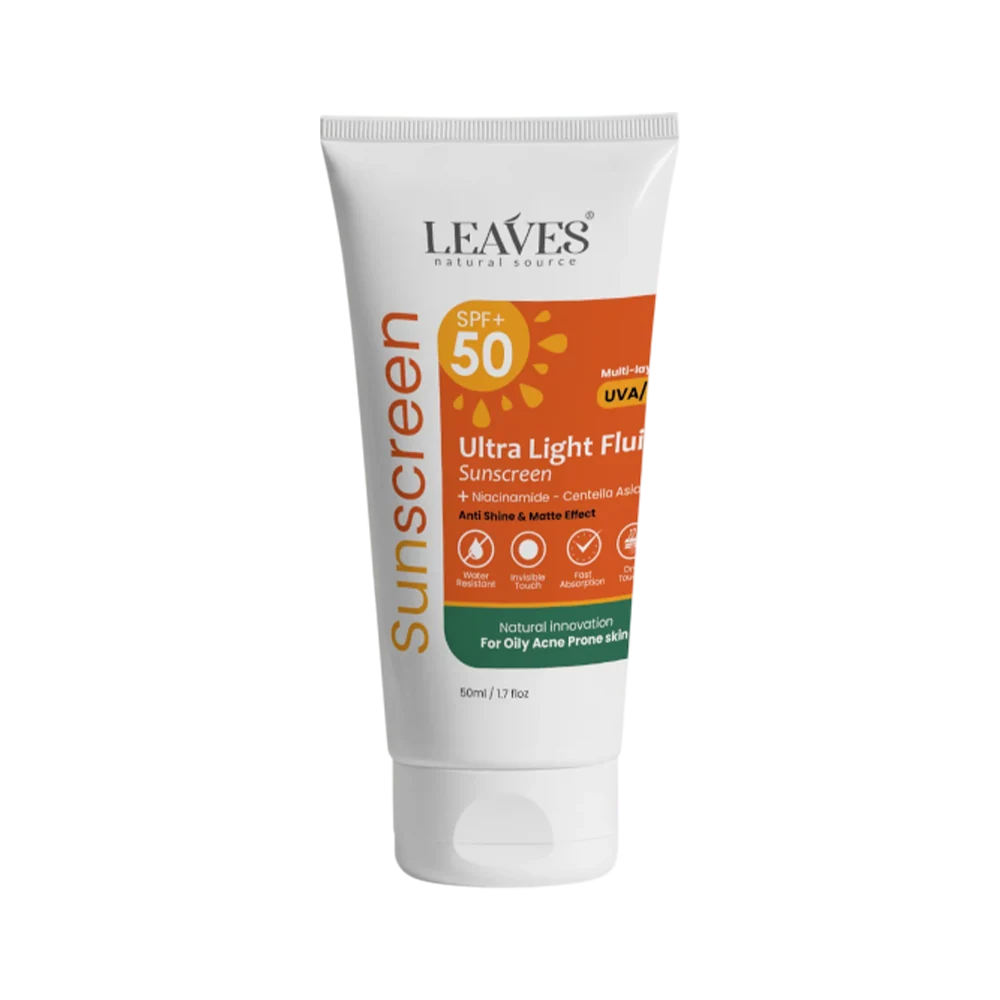 Leaves Ultra Light Fluid Sunscreen SPF 50+