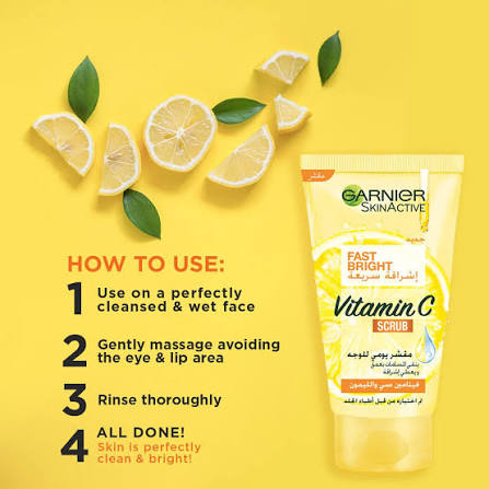 GARNIER VITAMIN C SCRUB 50 ML