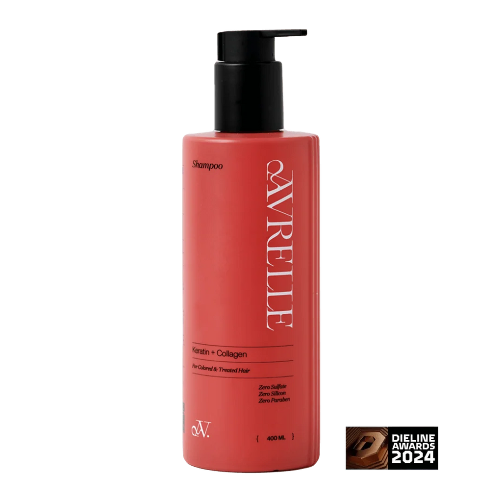 AVRELLE KERATIN + COLLAGEN SULFATE FREE SHAMPOO FOR COLORED AND TREATED HAIR