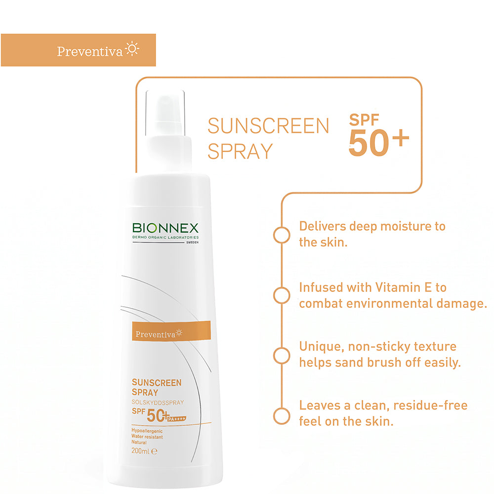 Bionnex Preventiva Sunscreen Spray SPF50+