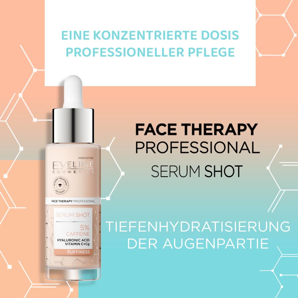 Eveline Serum Shot 5% Caffeine Puffiness Serum