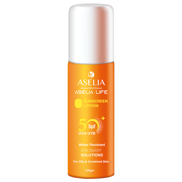 Aselia Sunscreen Lotion 120 gm