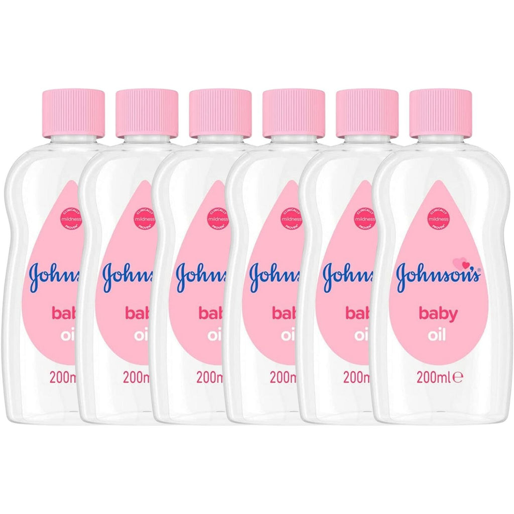JOHNSONS BABY OIL 200 ML البينك