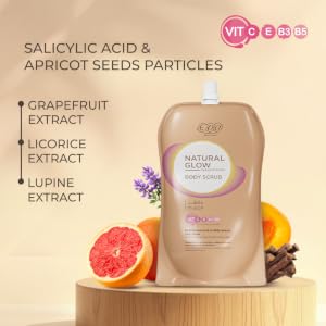 Eva Skin Care Natural Glow Body Scrub 250 Gm