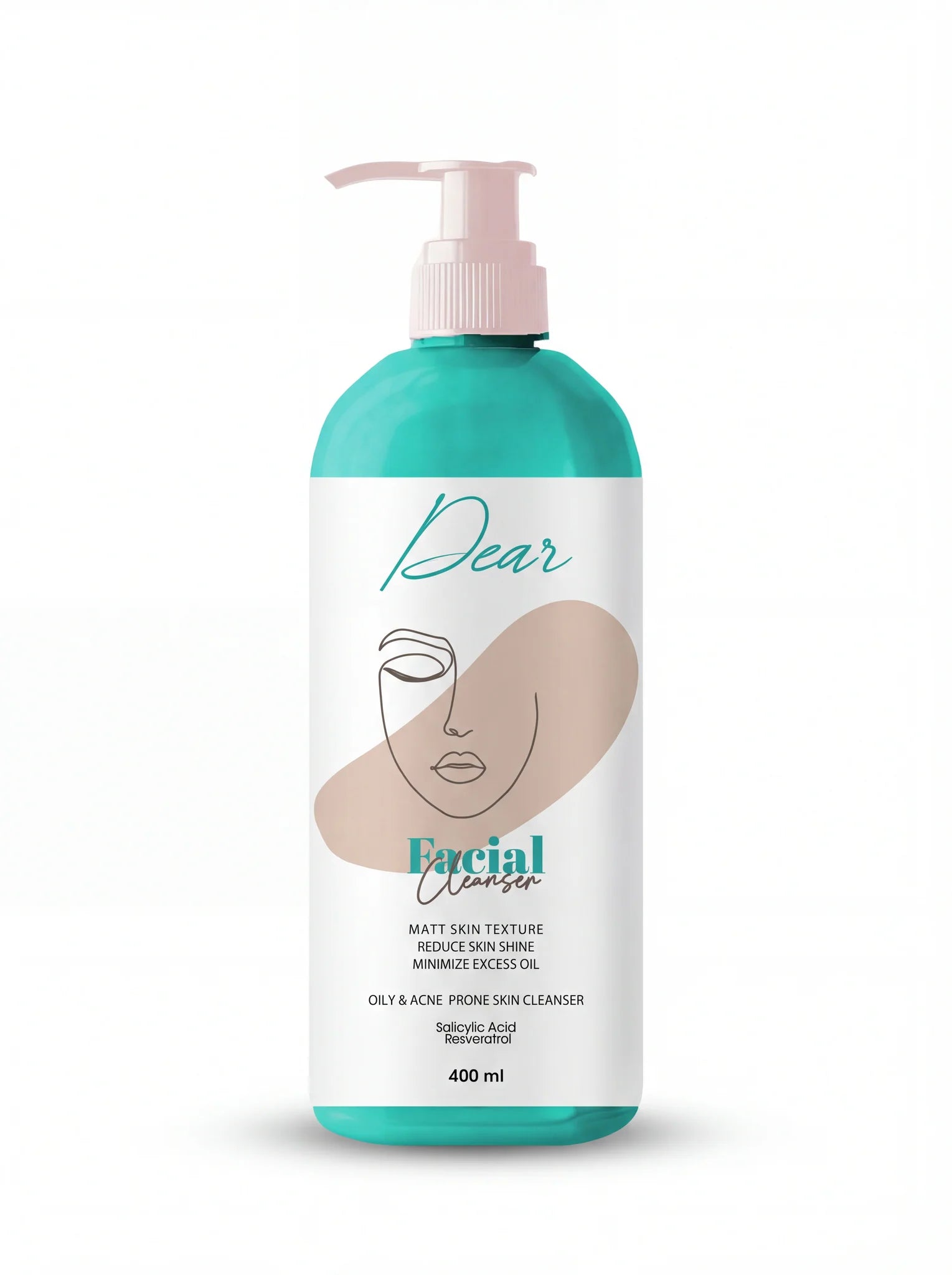 Dear Facial Cleanser For Oily & Acne Prone Skin 400 ML