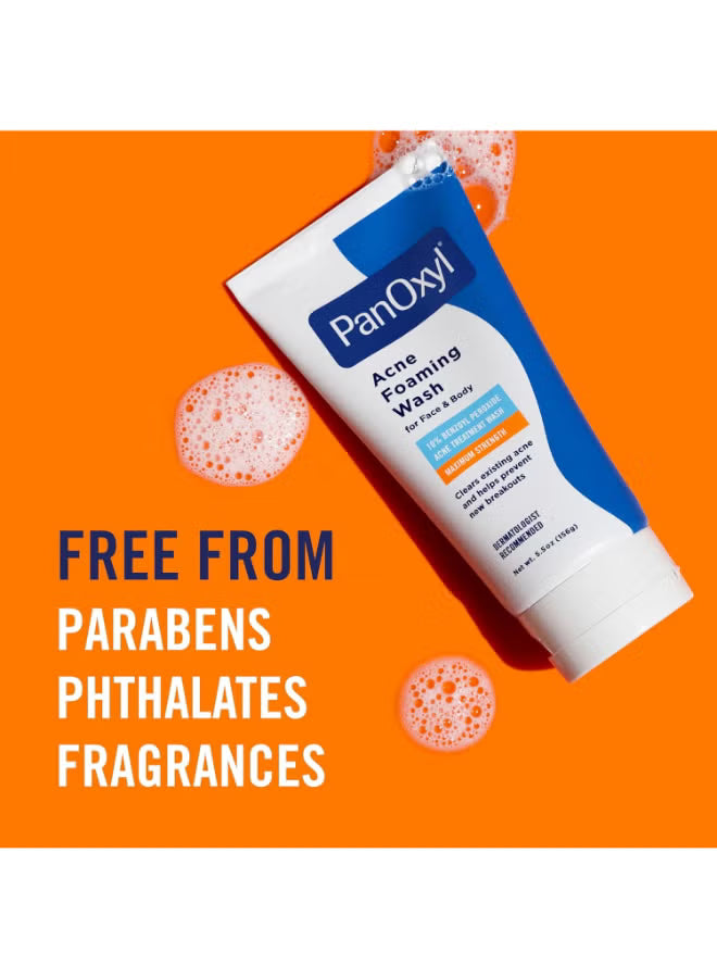 Panoxyl Acne Foaming Wash Benzoyl Peroxide 10%