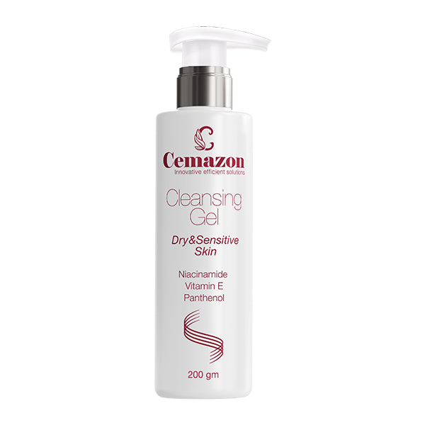 Cemazon dry and sensitive cleansing gel 200 gm