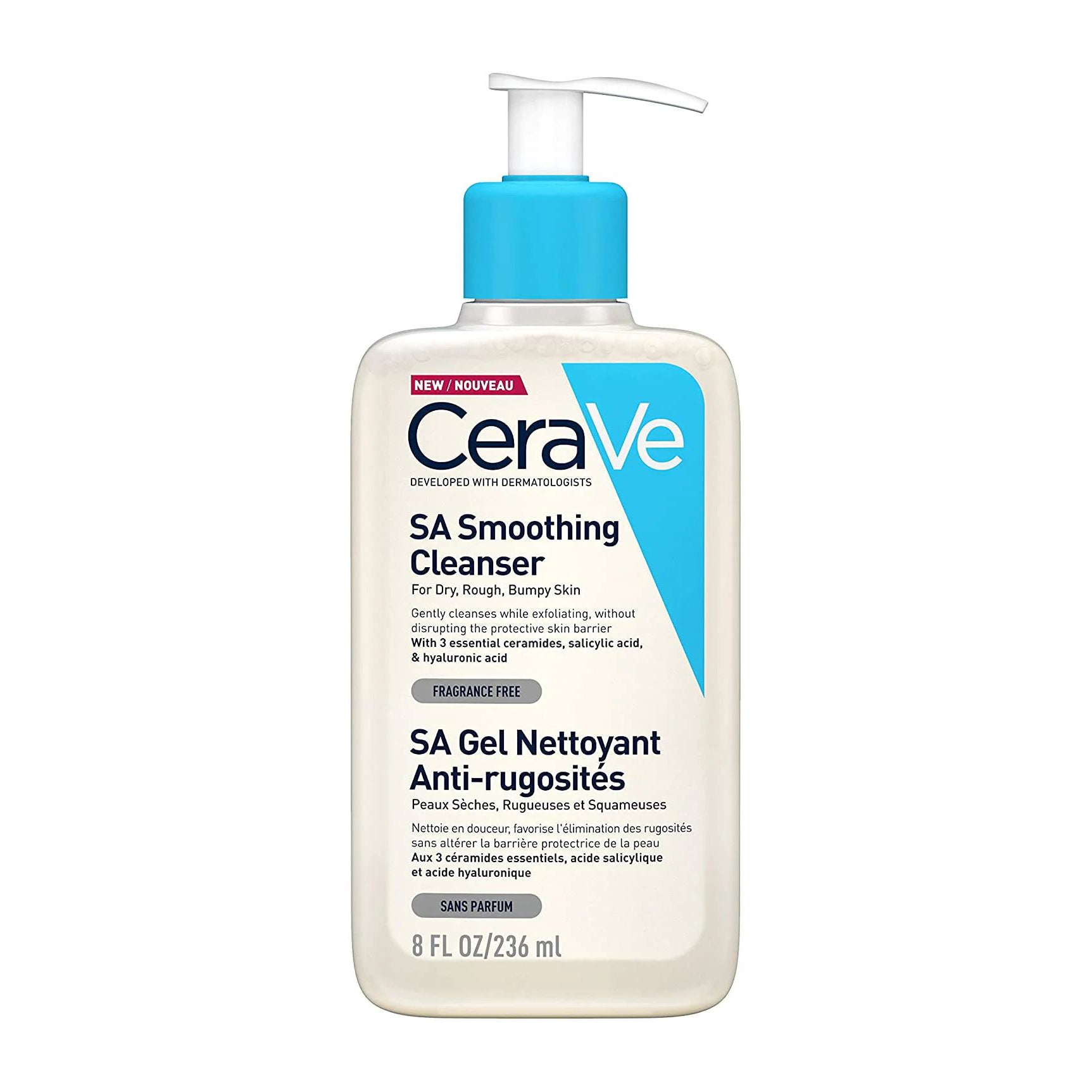 Cerave Sa Salicylic Acid Smoothing Cleanser Gel 236 ml