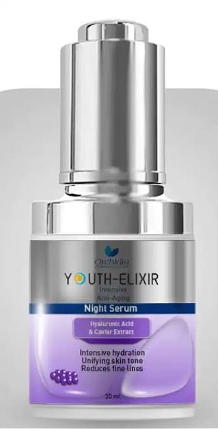 YOUTH ELIXIR HYALURONIC.AC  NIGHT SERUM (ORCHIDIA)