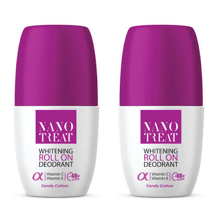Nano-treat Whitening Deodorant Roll On Offer 1+1 Free