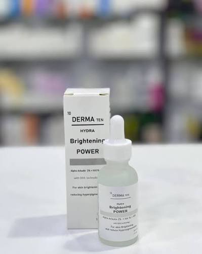 Derma10 Brightening power serum Alpha Arbutin 2%+ HA1%