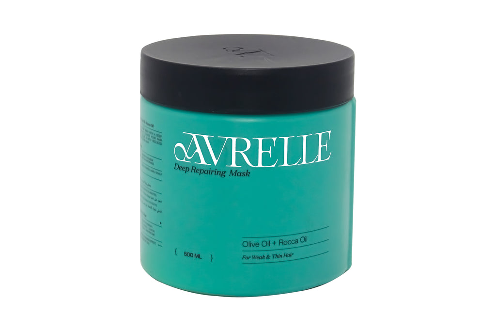 AVRELLE OLIVE OIL + ROCCA OIL DEEP Repairing HAIR MASK FOR WEAK AND THIN HAIR