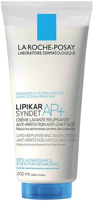 La Roche-Posay Lipikar Syndet AP+ Lipid Replenishing Cream Body Wash 200 ml