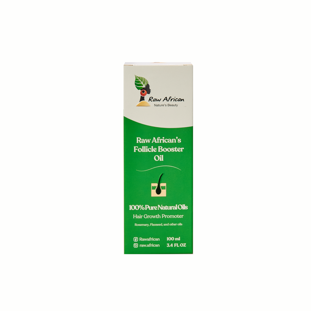 Raw African Hair Follicle Booster Oil