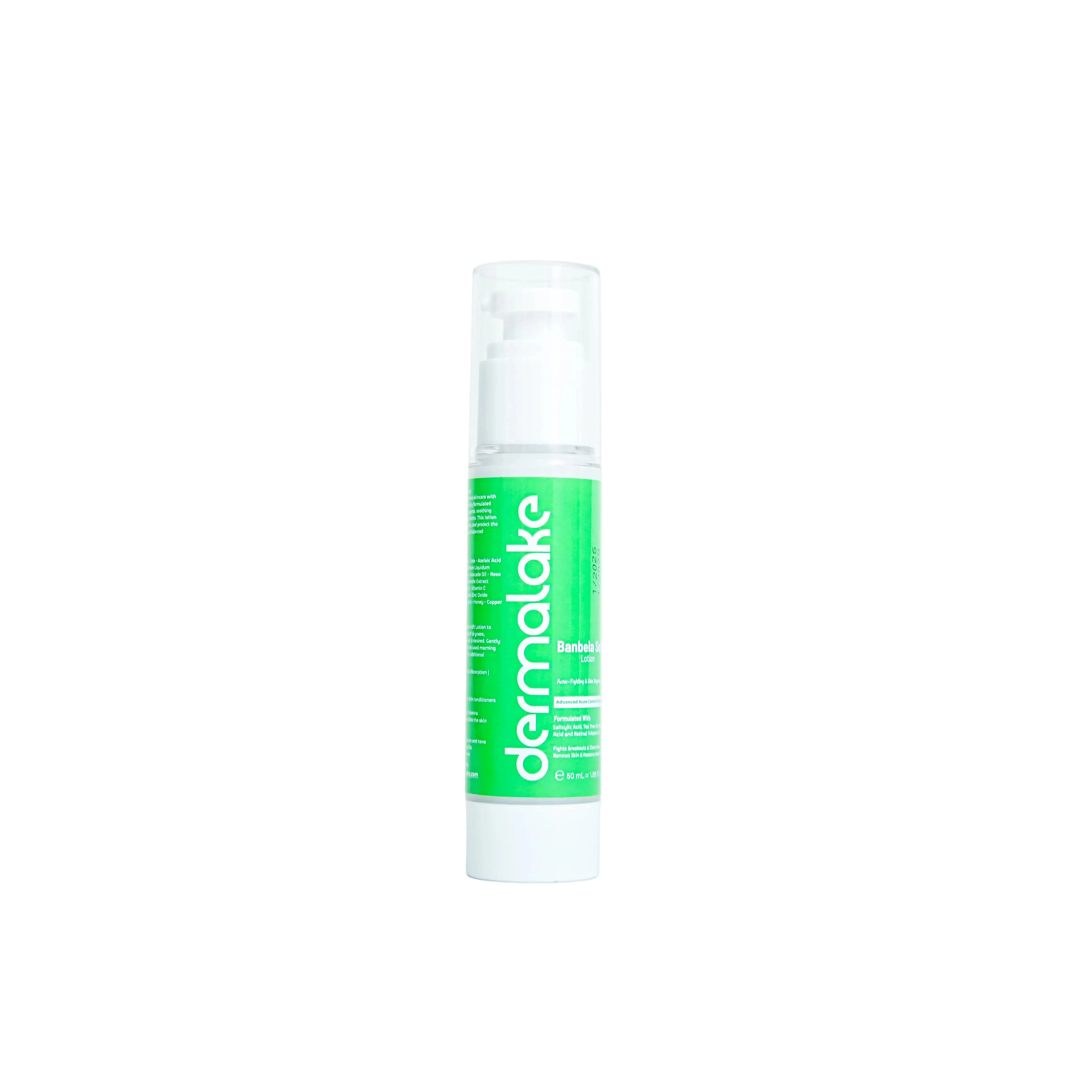 dermaLake Full Acne Control Lotion - Face,Shoulder & Back Acne