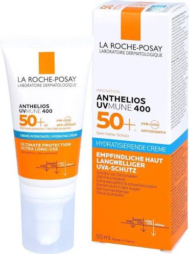 La Roche-Posay Anthelios UVmune 400 SPF 50+ Hydrating Cream - 50ml