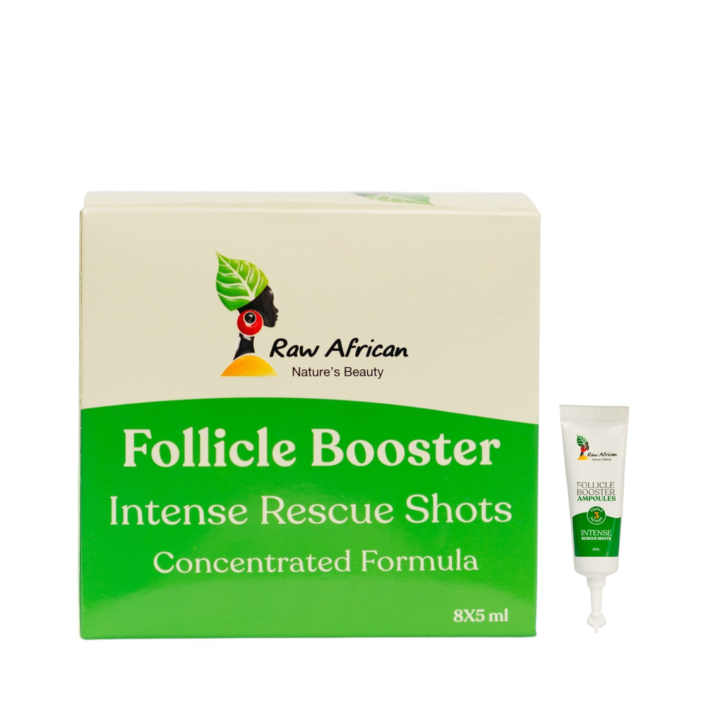 Raw African Follicle Booster Ampoules (Intense Rescue Shots)