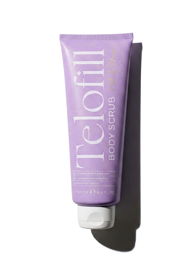 Telofill Milk and Honey Body Scrub 1+1