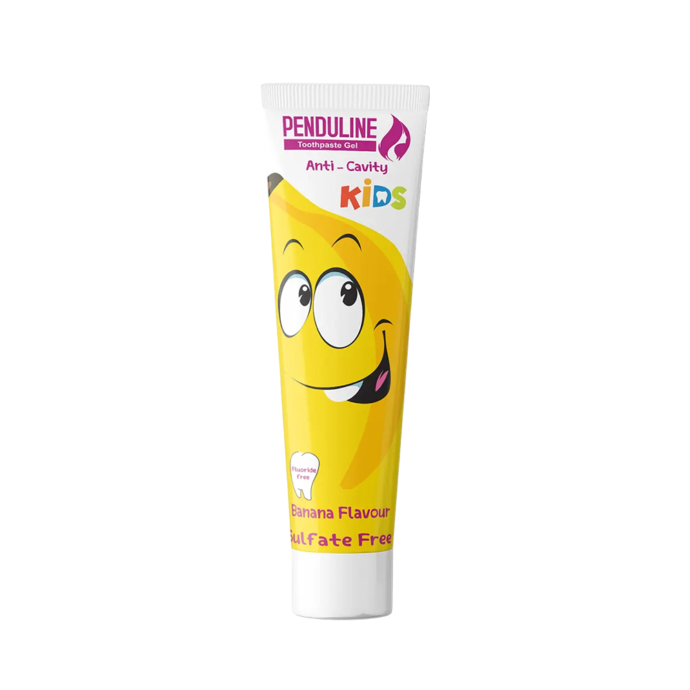 Penduline banana toothpaste gel