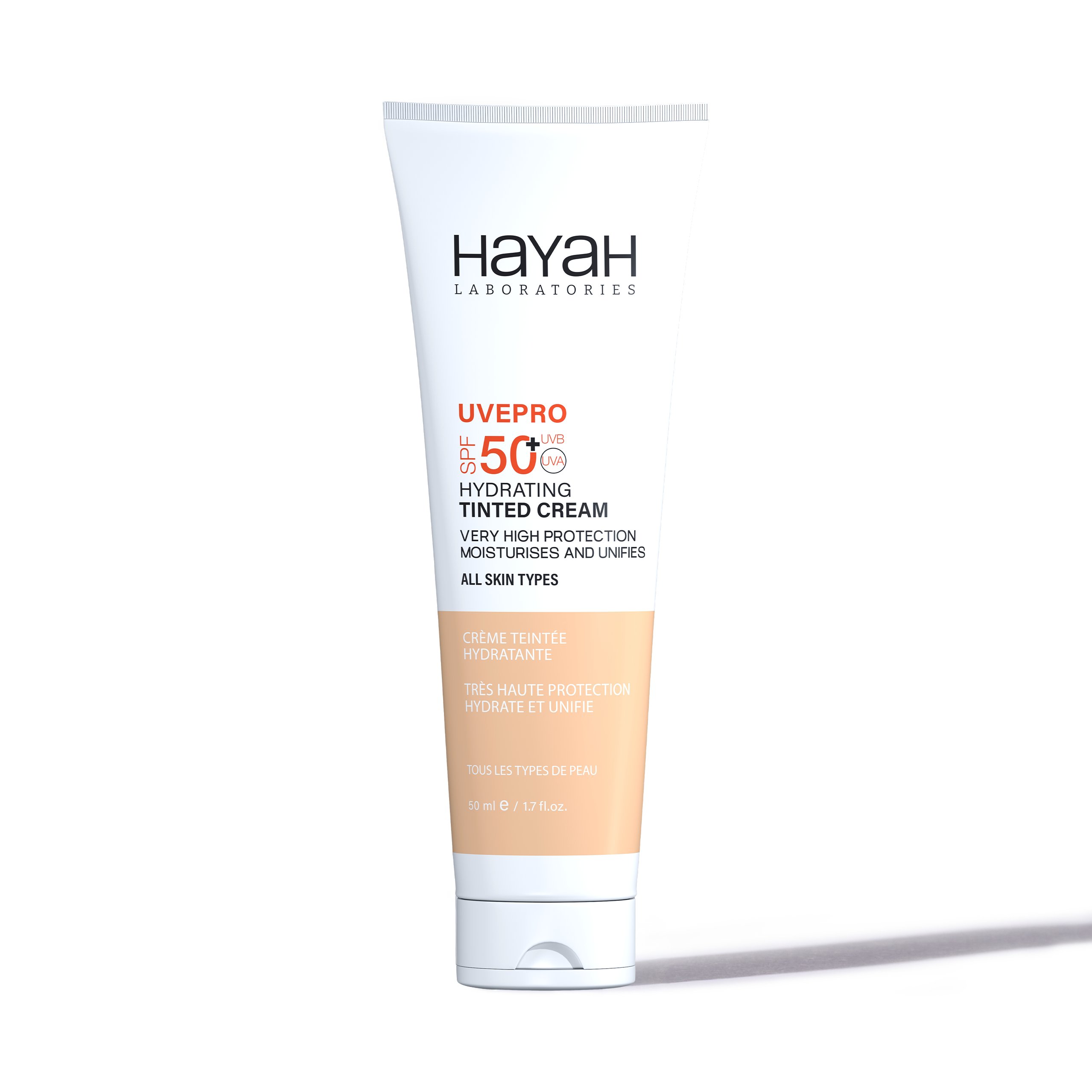 UVEPRO Hydrating Tinted Cream SPF50+ 50ml