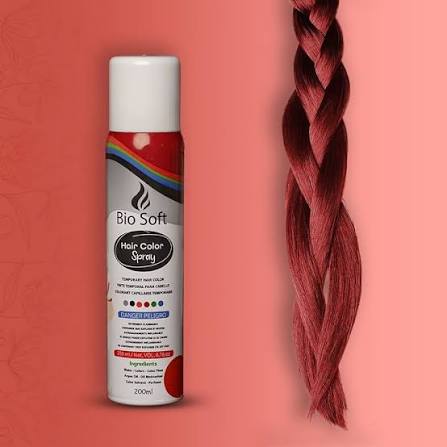 BIO SOFT HAIR COLOR SPRAY
