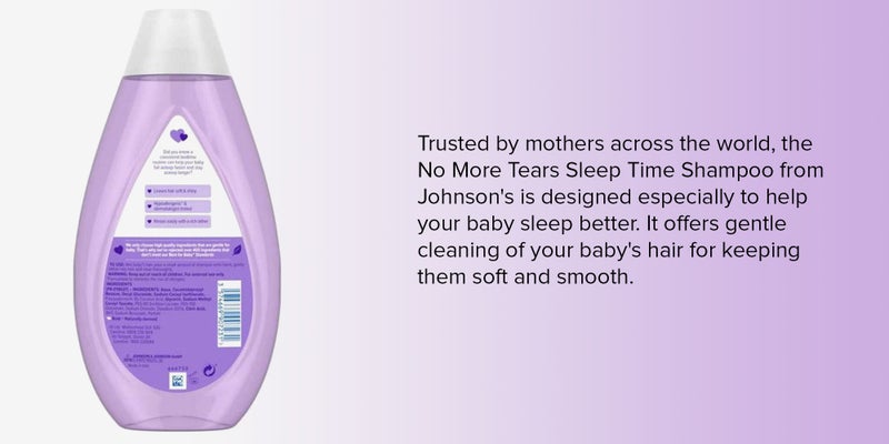 JOHNSONS SLEEP TIME SHAMPOO 200 ML