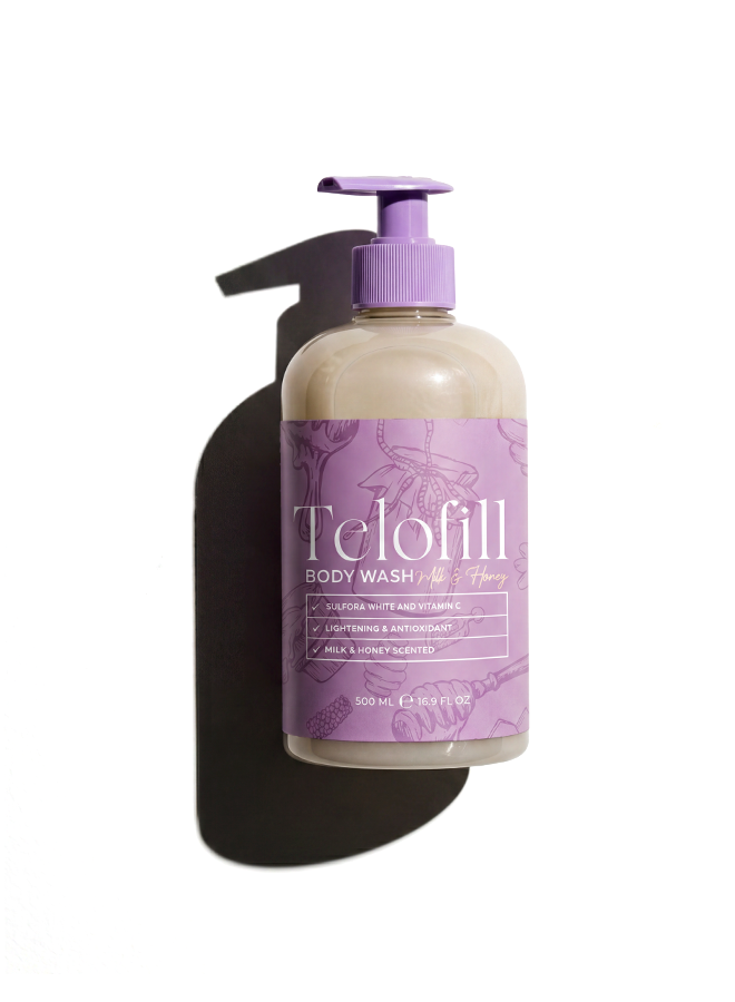 Telofill Milk and Honey Body Wash 1+1