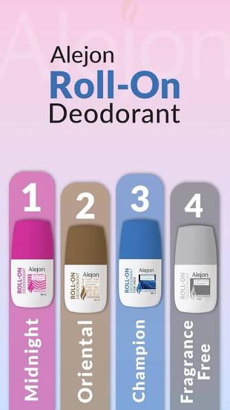 Alejon Roll-On Deodorant 50Ml  (Oriental) 1+1
