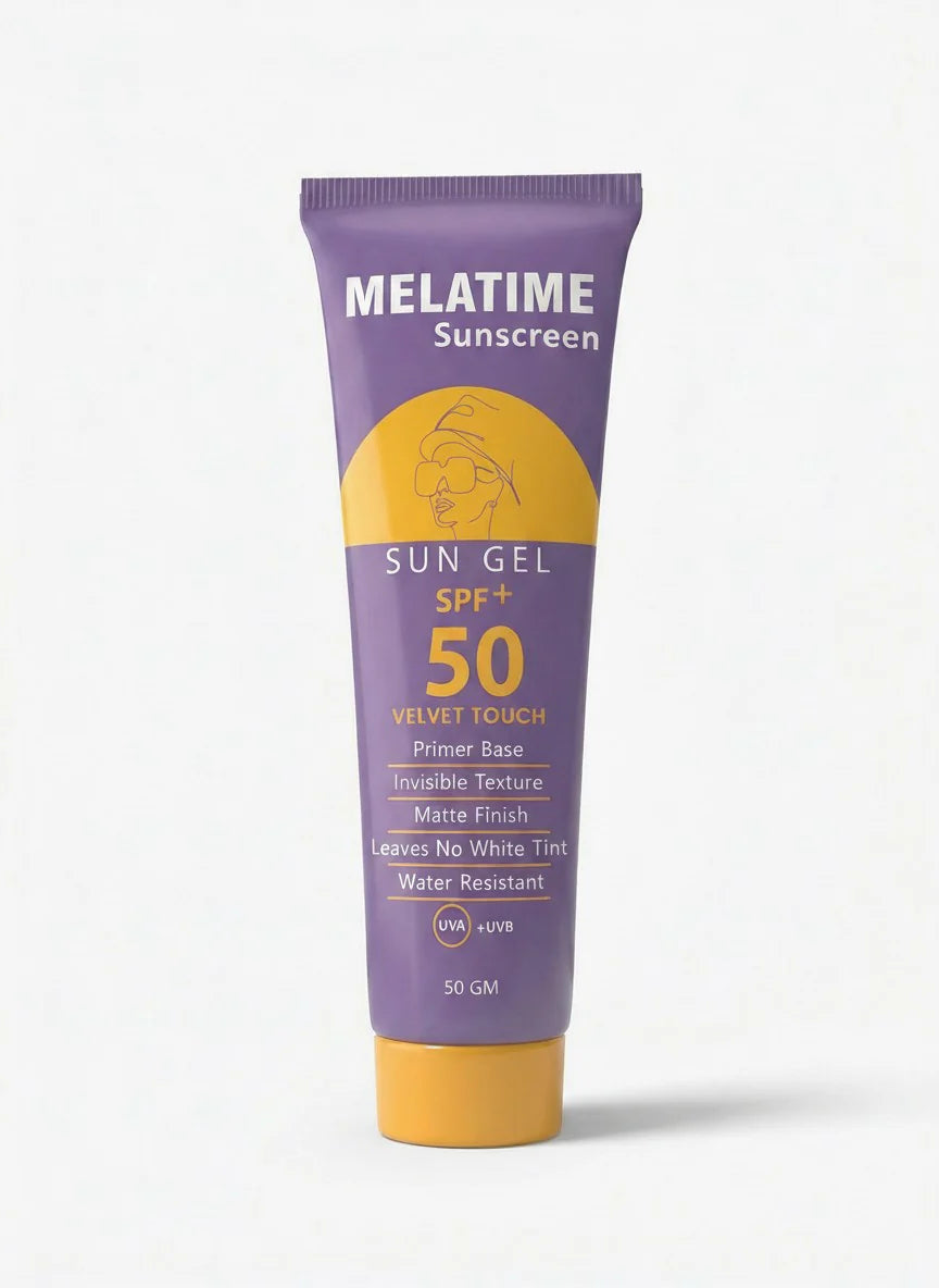 Melatime High-protection sunscreen gel SPF 50+