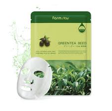 Farm Stay Visible Difference Mask Sheet Green Tea Seed