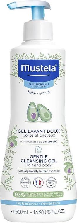 Mustela GENTLE CLEANSING GEL  500 ML