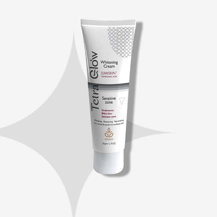 Tetra Glow Sensitive Zone Whitening Cream (50 gm)