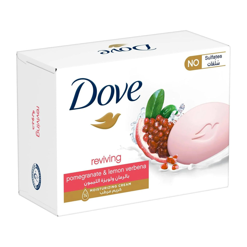 Dove Reviving Pomegranate Moisturizing Cream Soap Bar - 90gm