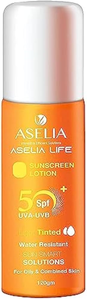 Aselia Sunscreen Light Tinted Lotion120 gm