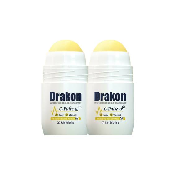 Drakon Whitening Roll-on Deodorant C-Pulse 1+1