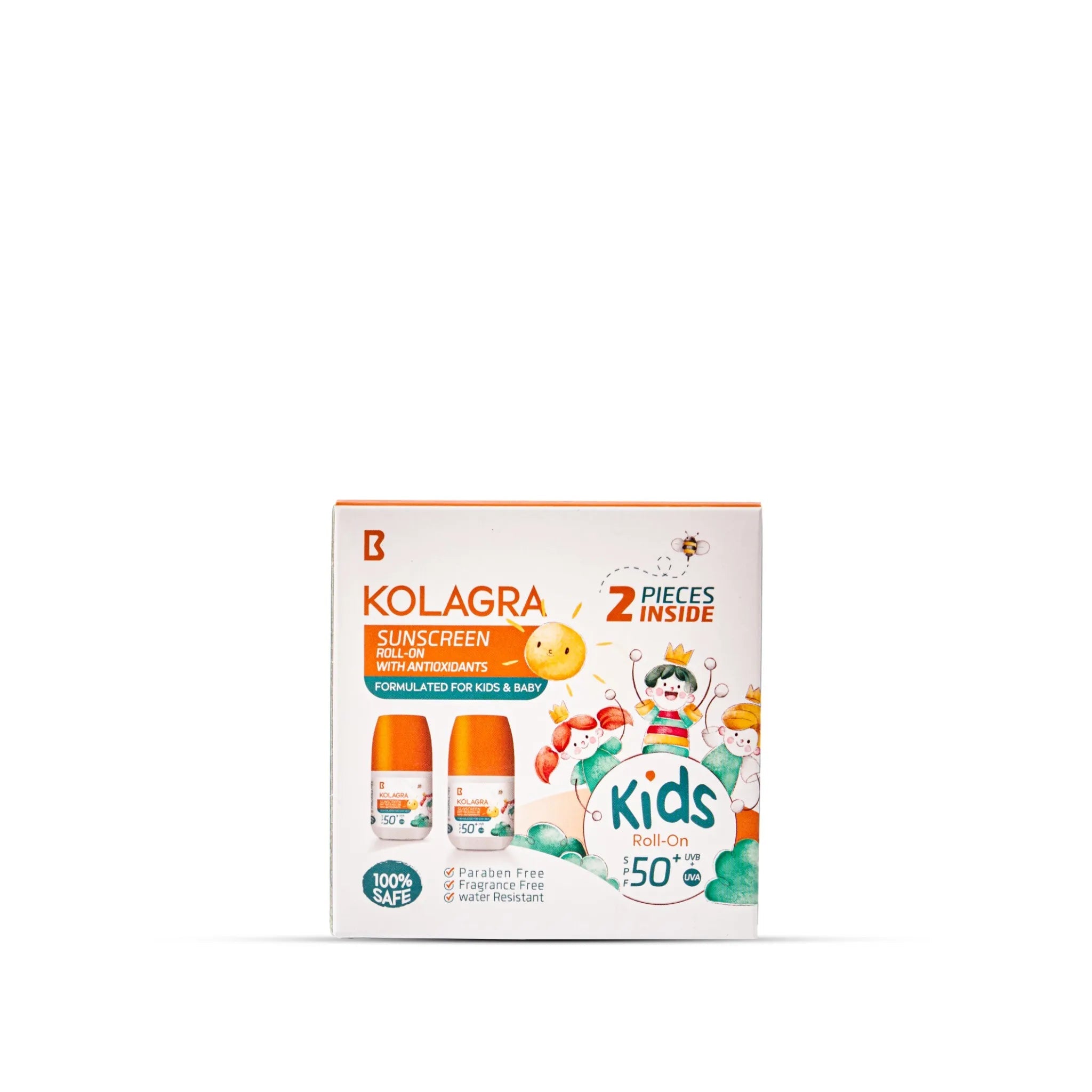 KOLAGRA Offer Sunscreen roll-on with anti-oxidants (1+1) kids