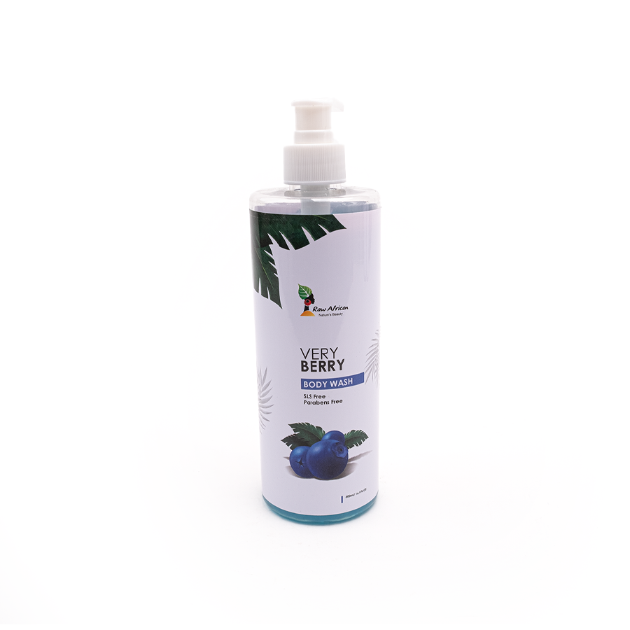Raw African Very Berry Body Wash
