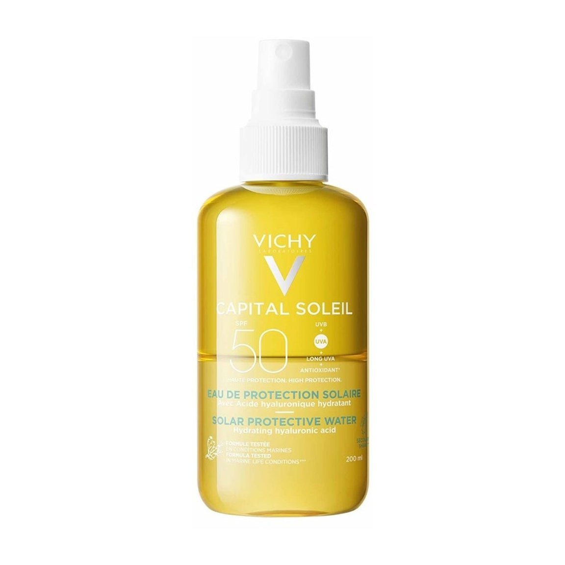Vichy Capital Soleil SPF50 Hydrating Sun Protection Water Spray - 200ml