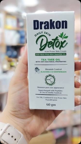 Drakon Detox Acne Prone Skin cream