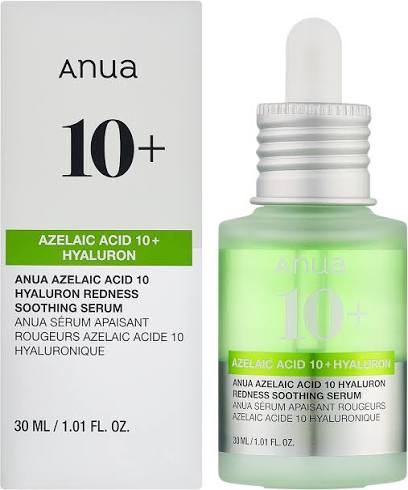 Anua Azelaic Acid 10 Hyaluron Redness Soothing Serum