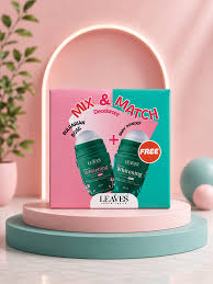 Leaves Advanced Whitening Antiperspirant Deodorant Box - Baby Powder & Bulgarian Rose