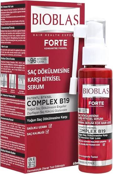 BIOBLAS FORTE HAIR LOSS HERBAL SERUM 60 ML