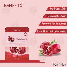 Farm Stay Visible Difference Mask Sheet Pomegranate