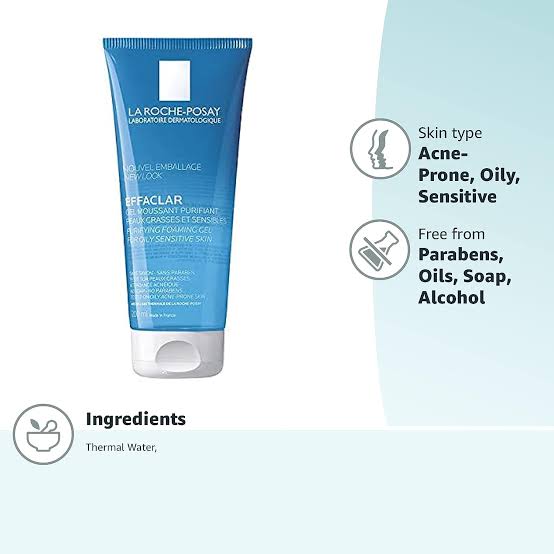LA ROCHE POSAY EFFACLAR(PURIFYNG GEL )200M