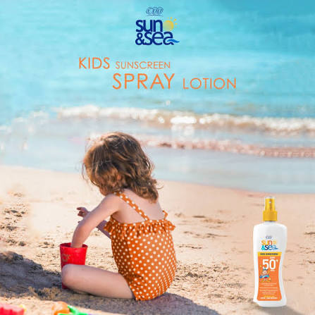 Eva Sun & Sea Sunscreen Spray For Kids SPF ( 50+ ) 200 Ml