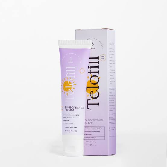 Telofill Sunscreen Gel Cream SPF 50 1+1